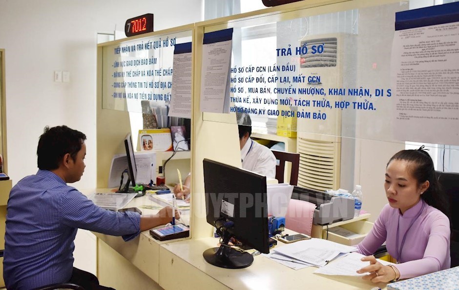 Sửa đổi quy định về thủ tục hành chính về đất đai trên môi trường điện tử